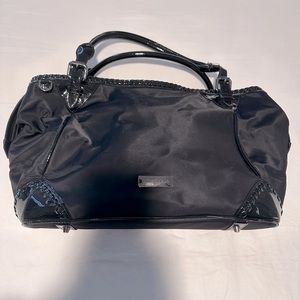 Burberry Nylon and Leather Trimmed Laptop or Diaper Bag